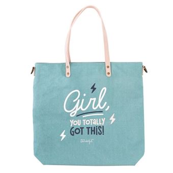 Mr Wonderful Tote bag - Girl, you totally got this!