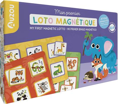 Juego de mesa mi primer bingo magnético