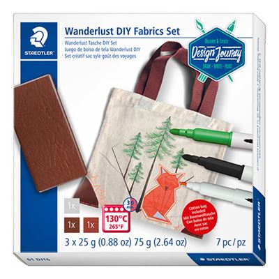 Set DIY Design Journey STAEDTLER Bolso tela Wanderlust Para