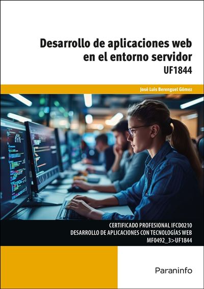 Ediciones Paraninfo, S.a Desarrollo De Aplicaciones Web En El Entorno Servidor