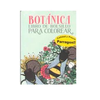 Botánica. Libro de bolsillo para colorear