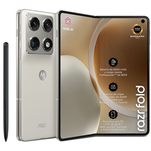 Motorola Razr Fold 5g 6,56" 512gb Blanco