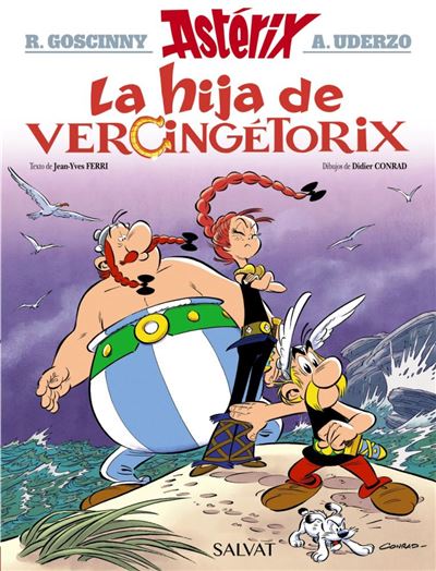 Astérix La Hija de jeanyves ferri y rené goscinny castellano partir 10 años 23 30 cm nº 38 epub asterix veringetorix