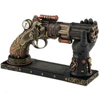 Figura Steampunk pistola de vapor alta potencia