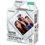 Película Fujifilm Instax Square Marble Pack 10