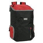 Mochila Multisports Safta Para Portátil 13,3" Negro/rojo