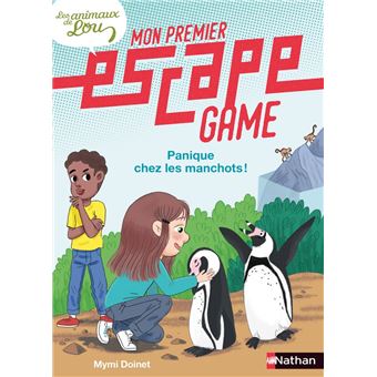 Mon premier escape game - Les animaux de Lou - Panique chez les manchots ! - Dès 6 ans - 1