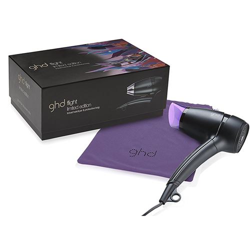 Secador de viaje GHD Flight Nocturne Travel Hairdryer Negro