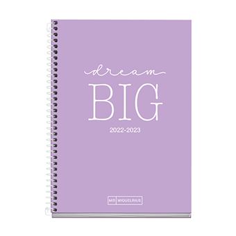 Agenda Miquelrius Agenda Escolar Miquelrius 2023-2024 - 15x21cm Día Página Español/Inglés Agenda Día Página