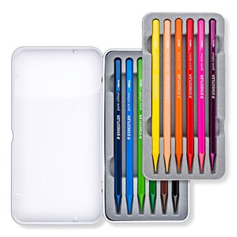 Estuche metálico 12 lápices Design Journey color integral acuarelables 146 hexagonal - Lápiz de color - Los mejores precios | Fnac