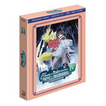 Danmachi Temporada 4 ¿Qué Tiene de Malo Intentar Ligar en una Mazmorra? (Temporada 4 parte 2. Episodios 12 a 22) - Blu-ray