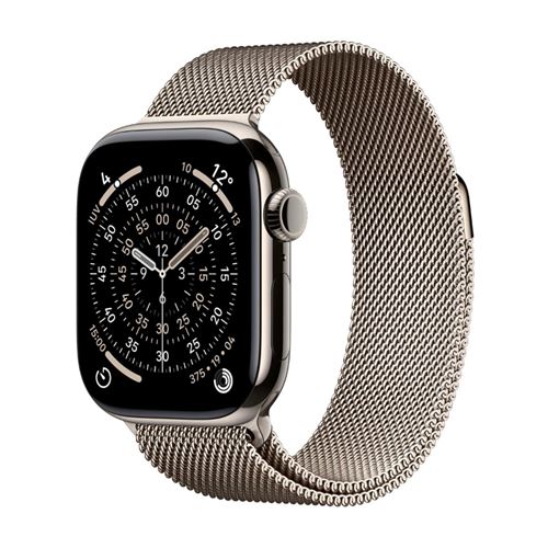 Apple Watch Series 11 Gps + Cellular 42mm Caja Titanio Natural Y Correa Milanese Loop Natural