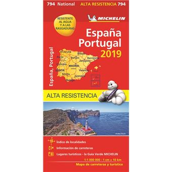 Mapa National España - Portugal "Alta Resistencia"