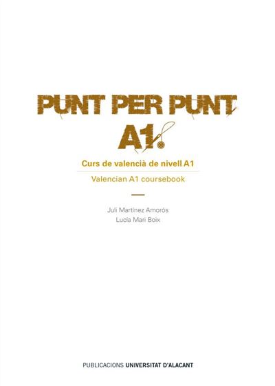 Punt Per Punt. A1
