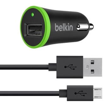 Cargador de coche  Belkin con cable micro-USB a USB-A