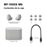 Auriculares Noise Cancelling Sony WF-1000XM6 True Wireless Plata