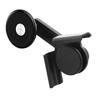 Soporte magnético plegable con mini ventosa T'nB Tesla Negro - 1