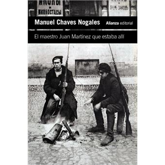 El maestro Juan Martínez que estaba allí