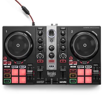 Mesa de mezclas Hercules DJControl Inpulse 2OO MK2 Negro - 1