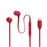 Auriculares JBL Tune 310 USB-C Rojo