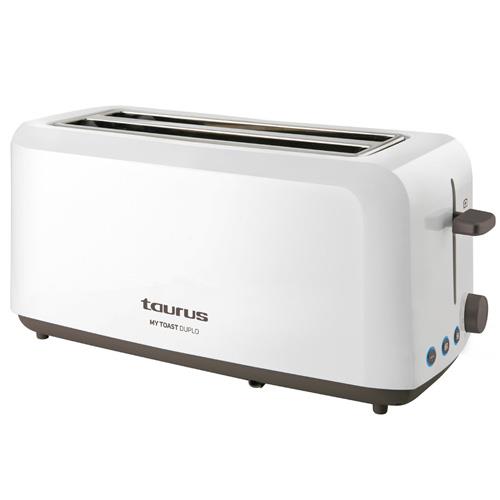 Taurus Tostadora My Toast Duplo 1450W 1450 W Blanco , Leroy Merlin - Imagen 4