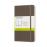 Libreta Moleskine Classic Bolsillo Pautado Marrón Tierra_0