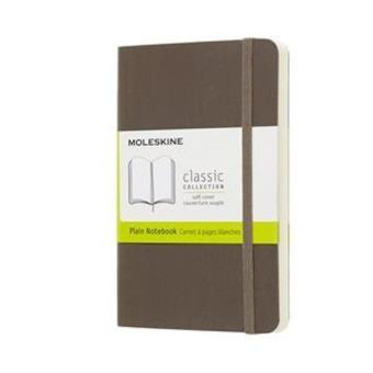 Libreta Moleskine Classic Bolsillo Pautado Marrón Tierra