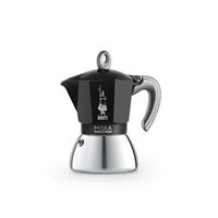 Cafetera italiana Bialetti Moka Induction 6 tazas Negro