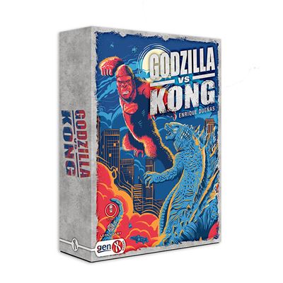 Aquarius Jeu de Cartes Godzilla vs Kong – Jeu de Cartes sur Le thème Godzilla vs Kong pour Vos Jeux de Cartes préférés – sous Licence Officielle Godzilla vs Kong Merchandising et Objets de Collection