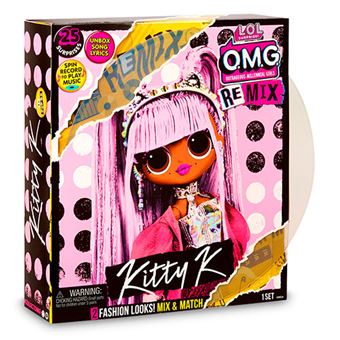 L.O.L Surprise OMG Fashion dolls serie remix Kitty K Figura