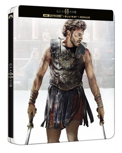 Gladiator Ii Ed Coleccionista - Steelbook 1 Uhd + Blu-ray + Blu-ray Extras