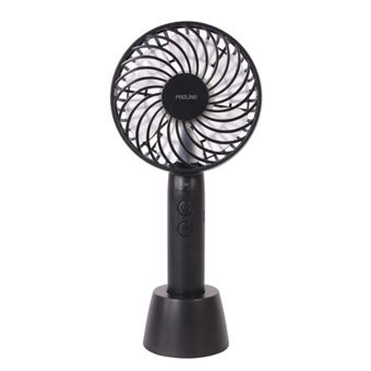 Mini ventilador recargable Proline Mini3 Black4 4W Negro