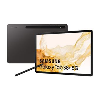 Samsung Galaxy Tab S8+ 12,4'' 256GB 5G Gris