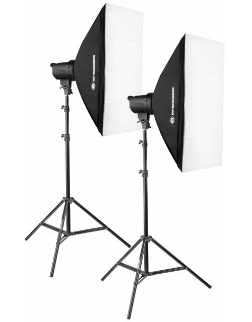 Juego De Flashes De Estudio Bresser Brt-200 N.º 1