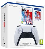 Pack Mando Inalámbrico Dualsense + Lote Jumpstart (código) + Juego Nba 2k22 Ps5