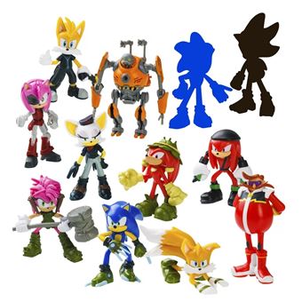 Lansay Sonic Prime – 8 Figuras Articuladas De 7,5 Cm, Modelo Aleatorio, Personajes De La Serie De Netflix, A Partir De 8 Años