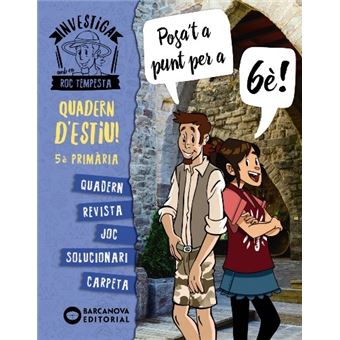 Investiga amb Roc Tempesta 5è. Posa't a punt per a 6è