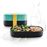 Tupper Lékué To Go Negro/Turquesa Kit_1