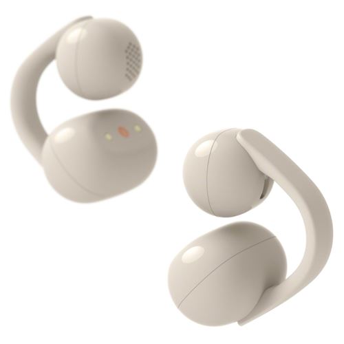 Auriculares Bluetooth Sony Linksbuds Clip Wflc900 True Wireless Beige