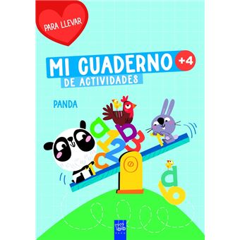 Mi cuaderno de actividades para llevar. Panda