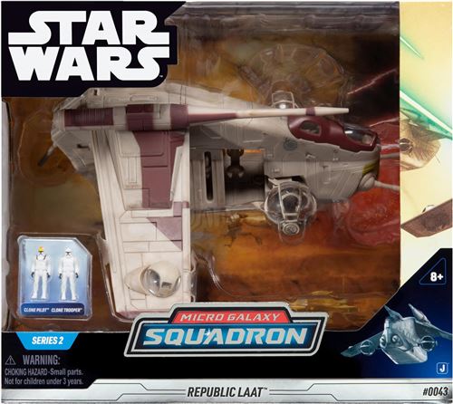 VÉHICULE À CRÊTE rasoir Star Wars Micro Galaxy Squadron avec 3