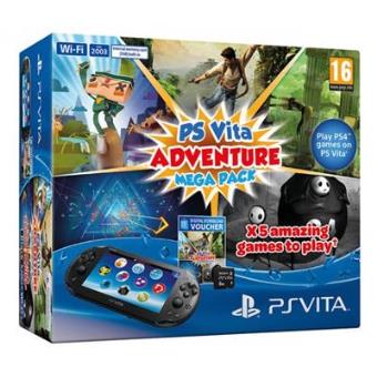 Ps Vita + Adventure Mega Pack + 8 GB
