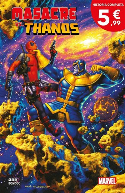 Panini Masacre Vs Thanos 8