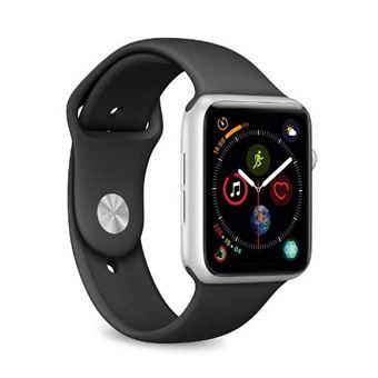 Correa deportiva Puro Icon Negro para Apple Watch 44 mm