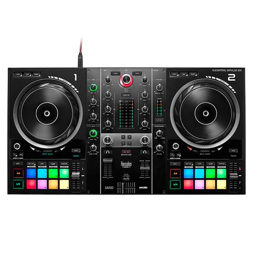 Mesa De Mezclas Hercules Djcontrol Inpulse 500 Negro