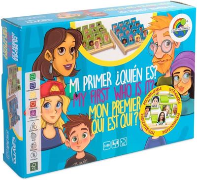 Juego de mesa mi primer ¿quién es?