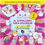 El superlibro para colorear kawaii