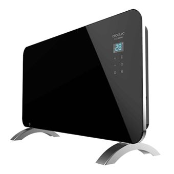 Convector Cecotec Ready Warm 6720 Crystal Connection Negro