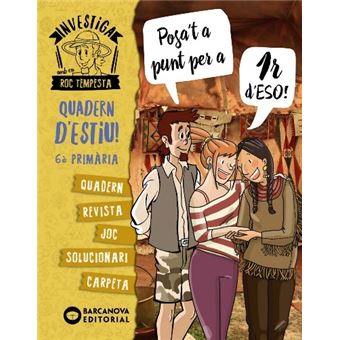 Investiga amb Roc Tempesta 6è. Posa't a punt per a 1r d'ESO