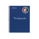 Libreta Miquelrius A4 120 Hojas Cuadriculada Emotions Craft Azul Marino